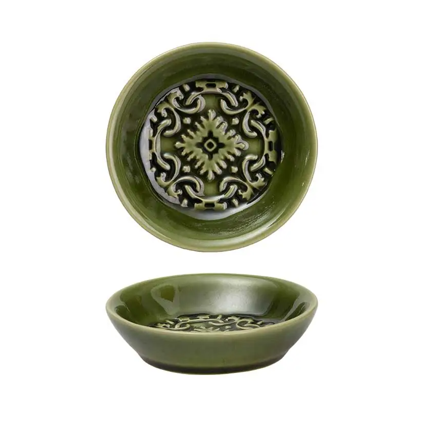 Pratos de Azeite AZULEJO – Conjunto de 2